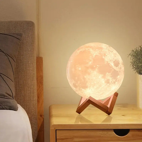 Simple Moon Lamp ( medium)
