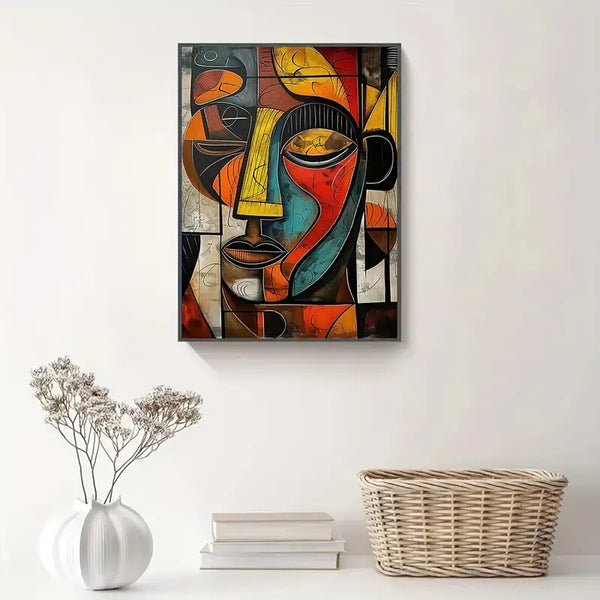 Abstract African Art Canvas Print