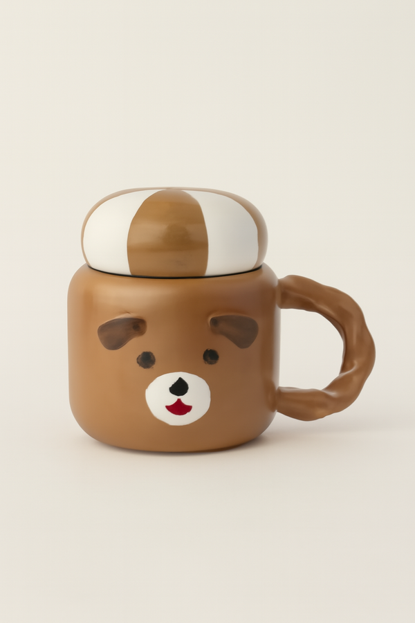 Dog Mug - Brown