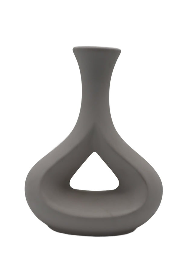 Home Decor - Triangle Vase (White)